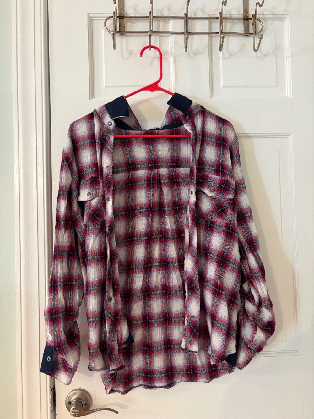 Plaid Button-Up